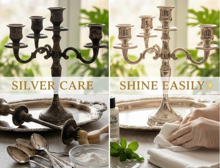 How to Clean and Care for Silver Easily